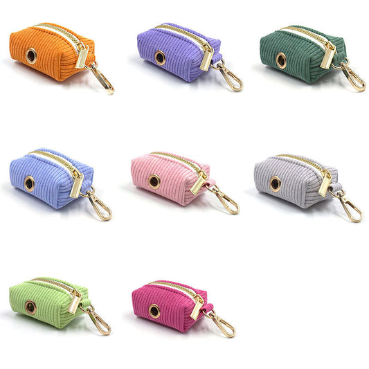 Velvet Dog Waste Bag Holder