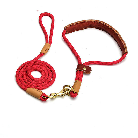 Luxe Rope Dog Leash – Elegant and Durable