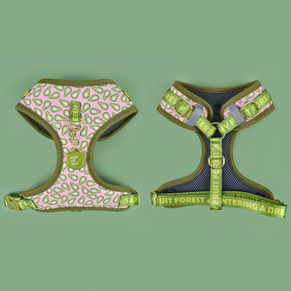 Elegant Pink Avocado Harness