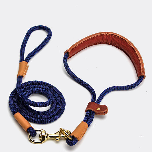 Luxe Rope Dog Leash – Elegant and Durable